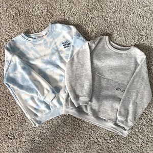 Bundle of two Zara Sweatshirts Size 4-5